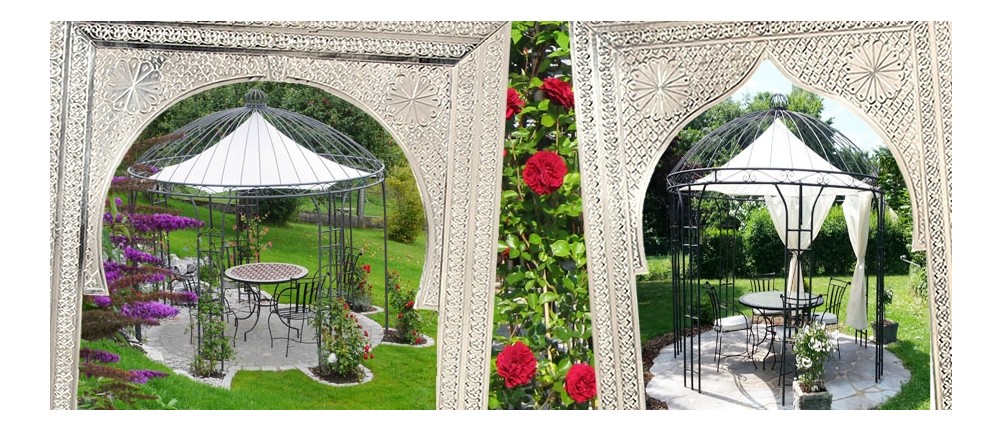 Gartenpavillons aus Eisen in der albena Marokko Galerie